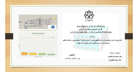 اطلاعیه جلسه دفاع پایان‌نامه کارشناسی ارشد  رشته معماری و انرژی در تاریخ 1405/02/15 ساعت 13:00 مکان: پژوهشکده، انرژی، آب و محیط زیست